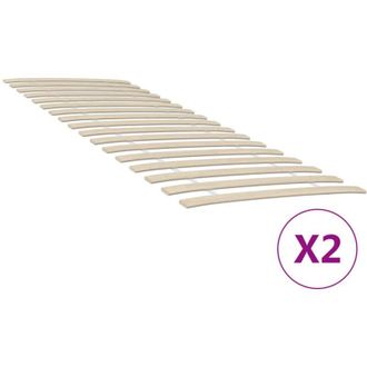 vidaXL Reti a Doghe con 34 Doghe 2 pz 80x200 cm - Vidaxl