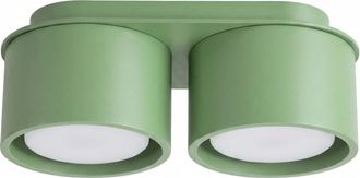 Sollux Lighting Plafone salvia aluminio alt. 8 cm