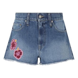 MC2 Saint Barth Dames, Korte broeken, Blauw, Maat: S Denim