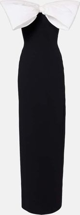 DAVID KOMA Bow-detail gown