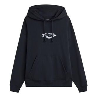 adidas x Y-3 French Terry Liquid Logo Hoodie Asia Sizing Black KR1070