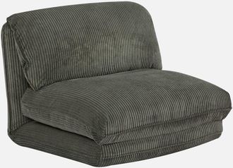 Sweeek Poltrona convertibile velluto a coste grosse coste 1 posto