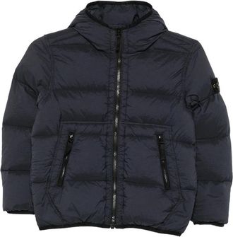Stone Island Badge Logo Quilted Parka