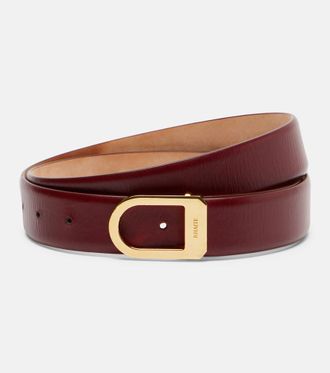 Khaite Saddle leather belt