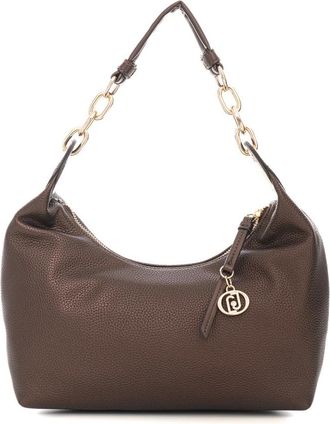 Liu Jo Tassen, Dames, Bruin, ONE Size, Leer, Faiza Hobo Bag
