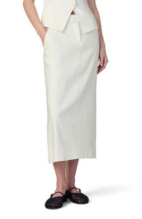 Joe's Meave Tailored Midi Skirt in Ecru at Nordstrom Rack, Size 10