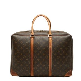 Louis Vuitton Pre-owned Weekend Bags, unisex, Brown, Size: ONE SIZE Pre-owned Sirius45 Monogram Travel Bag