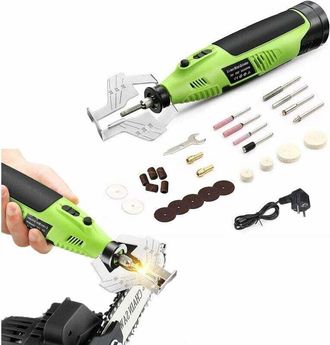 OEM Afilador De Cadena De Motosierra, Juego De Herramientas De Afilado De Motosierra Con Bater&iacute;a
