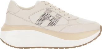 Hogan Maxi I Active Sneakers - Dames - Sneakers - Wit - 40 EU - Leer - Schoenen