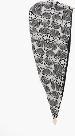 Mhudi Floral Patterned Silk Turban size Unica