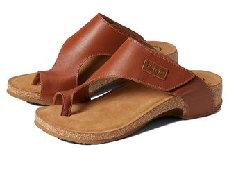 Taos Footwear Loop Womens Sandals Brandy : EU 41 (US Womens 10-10.5) M, Leather