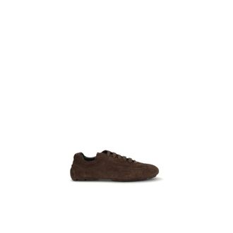 Prada Sneakers, male, Brown, Size: 5 US Bos Taurus Athletic Sneakers