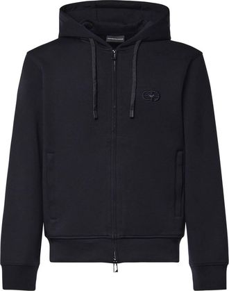 Emporio Armani Double Jersey Sweatshirt With Logo