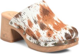 Kork-ease Talisa Genuine Calf Hair Clog in Multi Calfhair at Nordstrom, Size 11