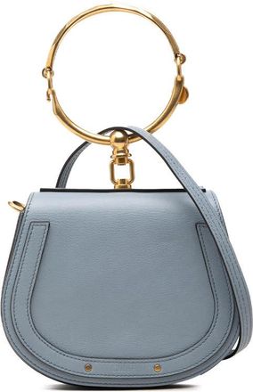 Chlo&eacute; Pre-owned Chloe Small Leather Nile Bracelet Satchel Ladies X4SMEEELAEC249K7