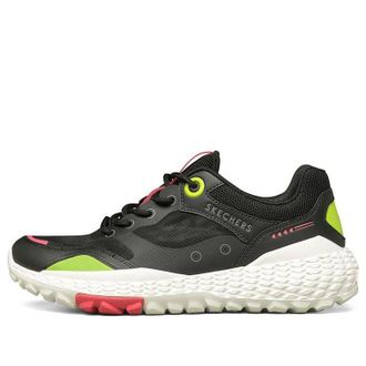 Skechers (WMNS) Skechers Monster Black Green 155376-BKMT