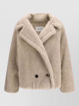 Max Mara cashmere faux fur coat