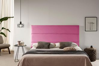 Moonia Cabecero Tapizado Genova Polipiel 130x120x8 Cm Moonia