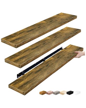 Sorbus 55In Xl 3-Pack Floating Shelves
