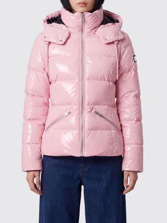 Mackage Piumino corto Madalyn-Glo in nylon trapuntato con cappuccio amovibile