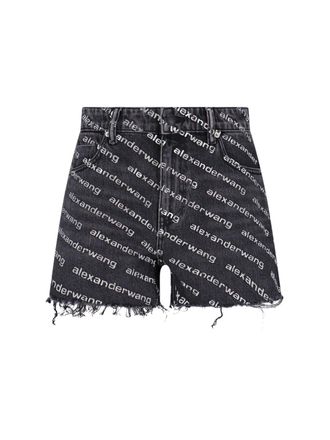 Alexander Wang Pantaloncini Logo