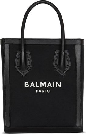 Balmain B-Army 26 Tote - Dames - Shoppers - Zwart - ONE Size - Katoen - Tassen