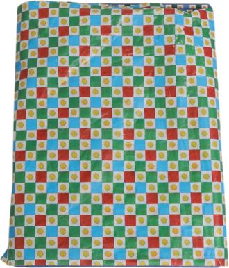 Dolce & Gabbana Mens Multicolor Carretto Siciliano Envelope Post Card Holder Accessory