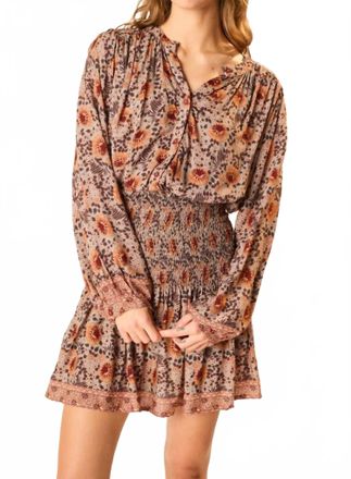 Natalie Martin Tolan Shirt In Vintage Flower Slate