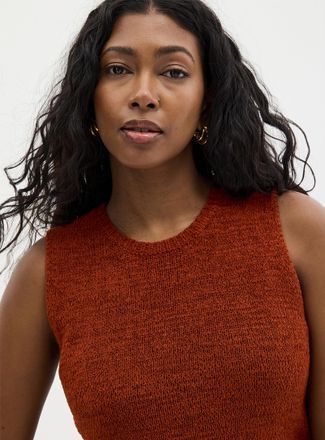 Contemporaine Womens Plain casual sweater vest