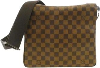 Louis Vuitton Pre-owned Cross Body Bags, female, Brown, Size: ONE SIZE Pre-owned Vintage Coated Canvas Shoulder Bag