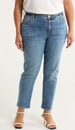 Kut from the Kloth Reese Fab Ab Ankle Slim Straight Leg Jeans in Ahead at Nordstrom Rack, Size 18W