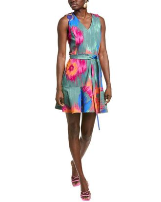 Natori Multi Floral Mini Dress