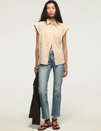 Lucky Brand Womens High Rise Zoe Straight