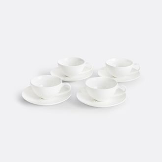 La Redoute Interieurs Set van 4 kopjes en schoteltjes, Ginny