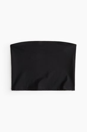 H&M Bandeau-Badetop - Schwarz