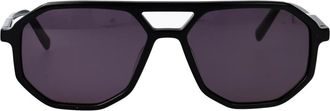 Karl Lagerfeld Zonnebril - Heren - Zonnebrillen - Zwart - 58 MM - Accessoires