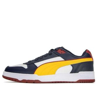Puma RBD Game Low New Navy Spectra Yellow 386373-04