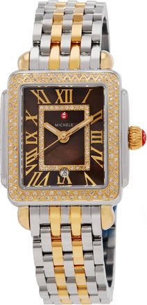 Michele Deco Madison Mid Diamond Quartz Ladies Watch MWW06G000052