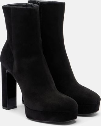 Jimmy Choo London Marene 120 suede ankle boots
