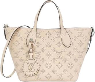 Louis Vuitton Pre-owned Mahina Blossom Calf Shoulder Bag - Dames - Vintage Handtas - Roze - ONE Size - Leer - Vintage