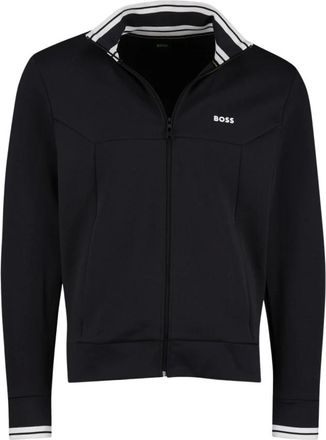 HUGO BOSS Fitness, Heren, Blauw, 3Xl, Katoen, Cardigans