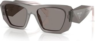 Prada B18S Zonnebrillen - Dames - Zonnebrillen - Grijs - 53 MM - Accessoires