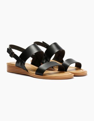 Blowfish Womens Blowfish Malibu Arcadia Womens Black Sandals - Size: 6