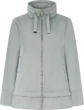 Moorer Lichtgewicht Jas - Dames - Zomerjassen - Grijs - S - Polyester - Jassen