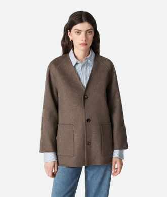Bottega Veneta Cappotto In Lana Double Face - Bottega Veneta