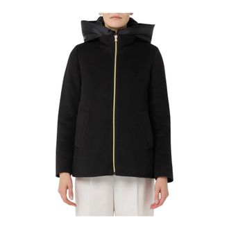 Emme Di Marella Winter Jackets, female, Black, XS, Sorriso Jacket