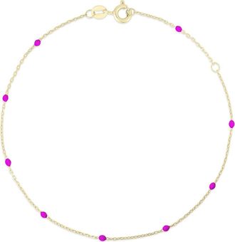 Ember Fine Jewelry Beaded Bracelet in Gold at Nordstrom Rack