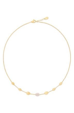 Marco Bicego Siviglia Frontal Necklace in 18K Yellow/white Gold at Nordstrom, Size 16.5
