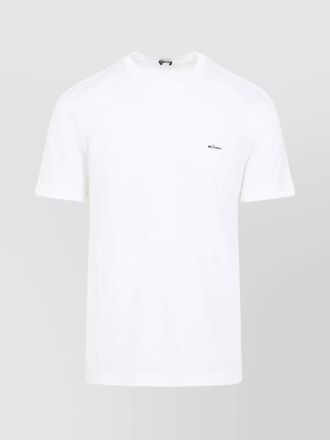 Kiton short sleeve crew neck t-shirt design