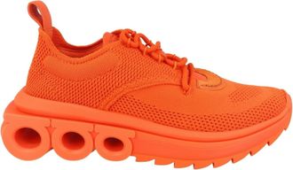 Ferragamo Nima Knit Low-Top Sneakers